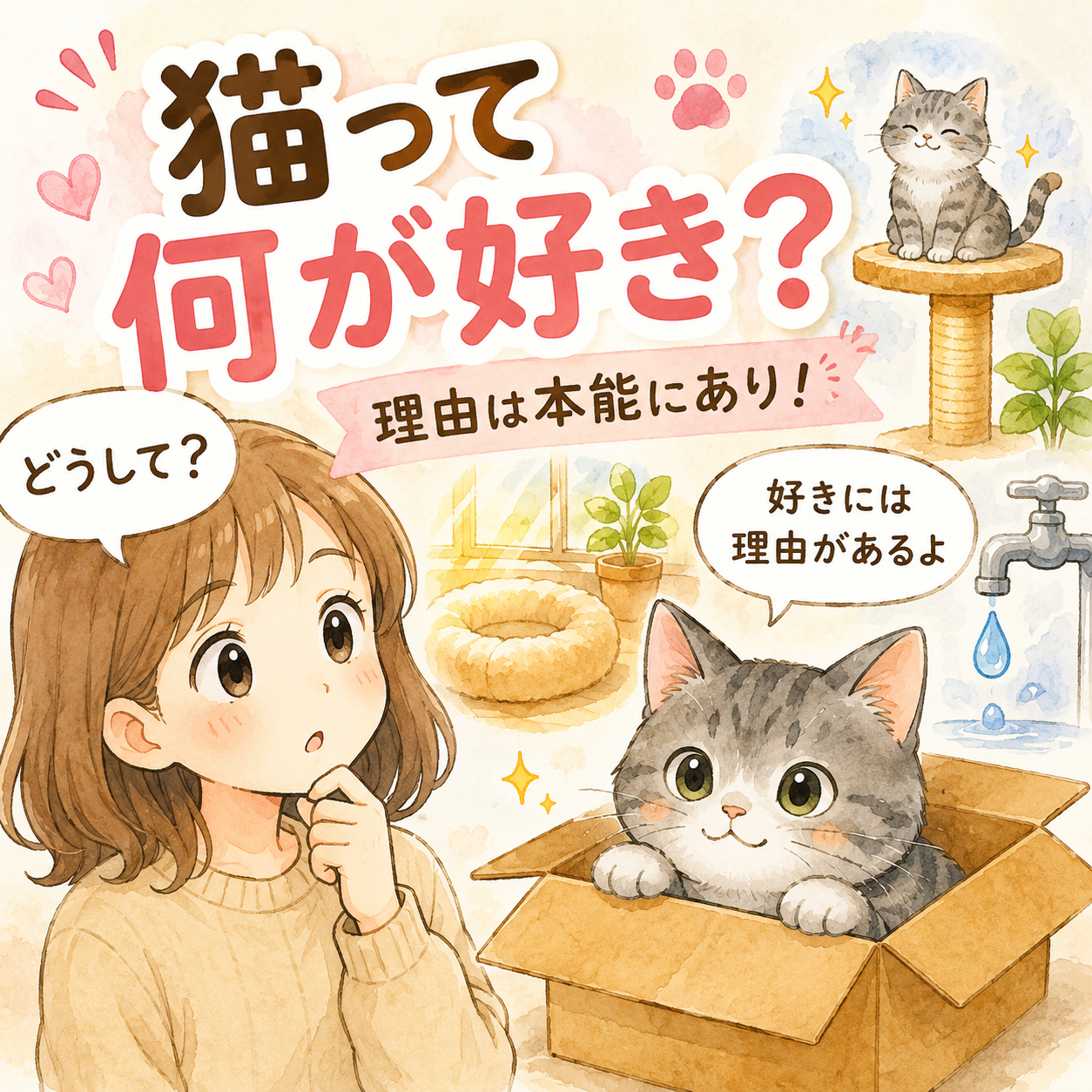 猫が本能的に好きなもの