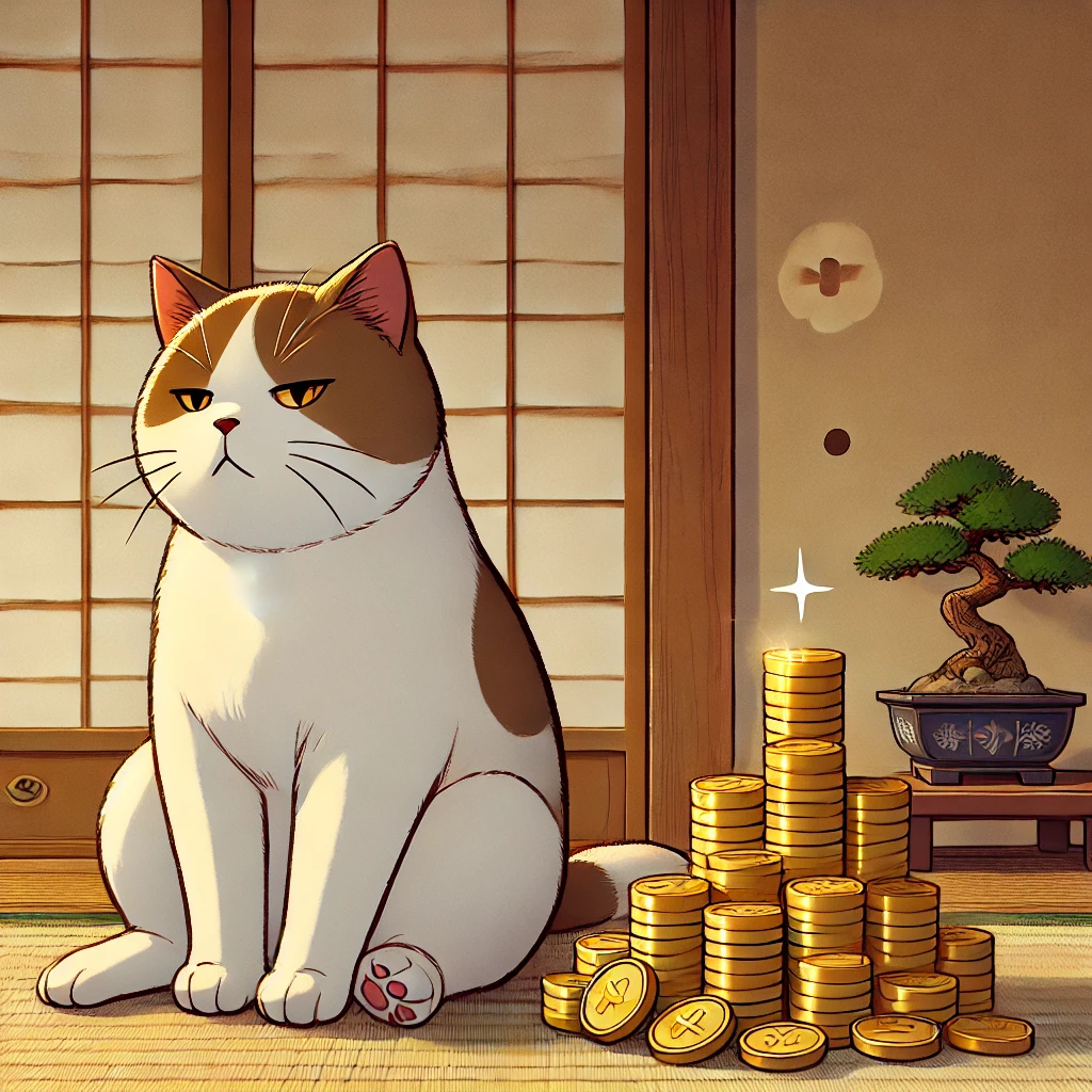 猫に小判