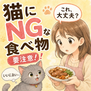 猫に食べさせてはいけない