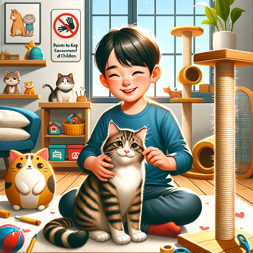 猫と子供
