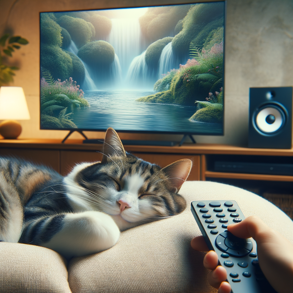 猫が安心するテレビや音楽