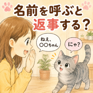 え、今返事した！？猫が“にゃ”って返すその理由とは