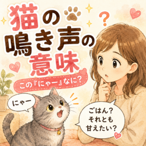 猫の鳴き声からわかる感情を解説！