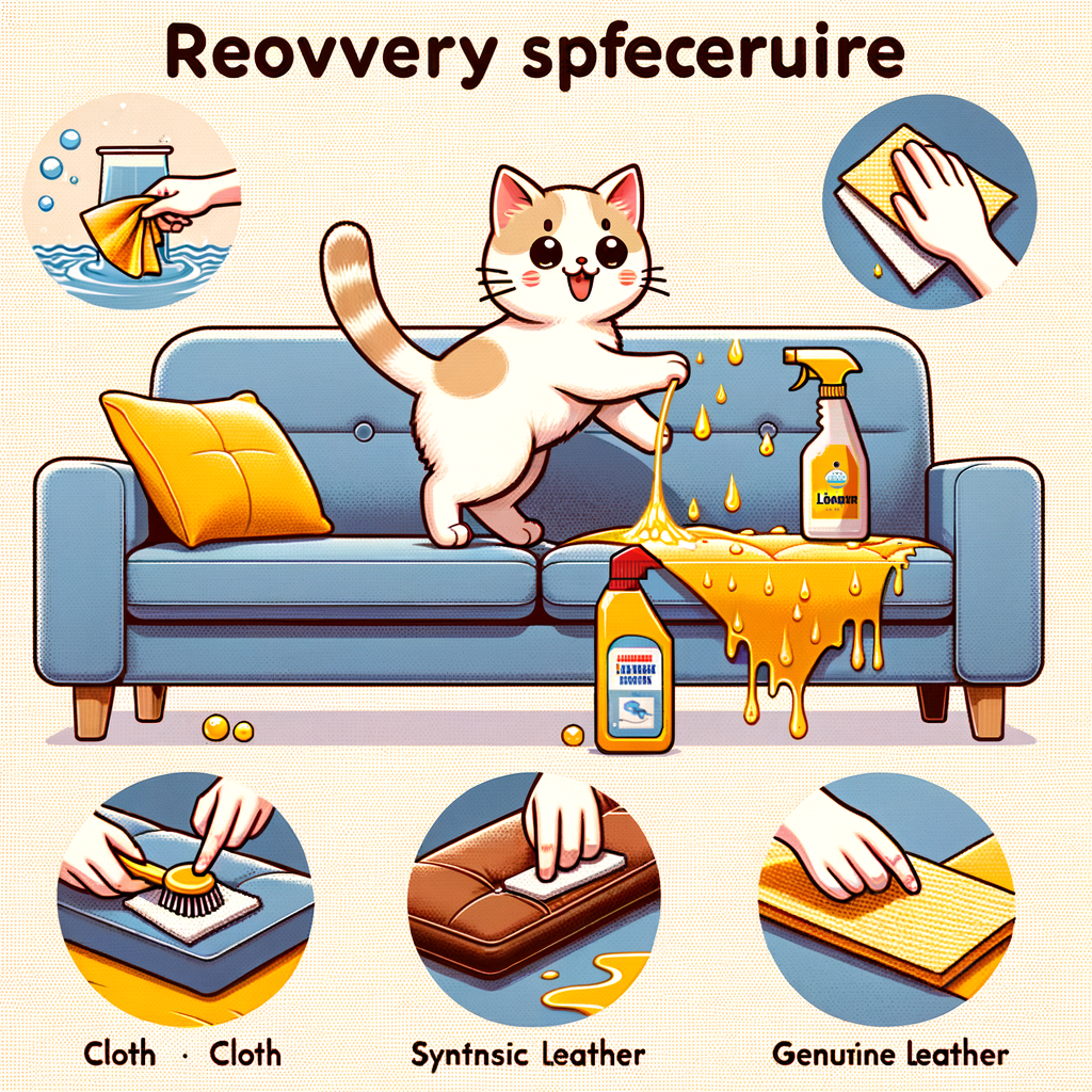 猫のおしっこがソファ