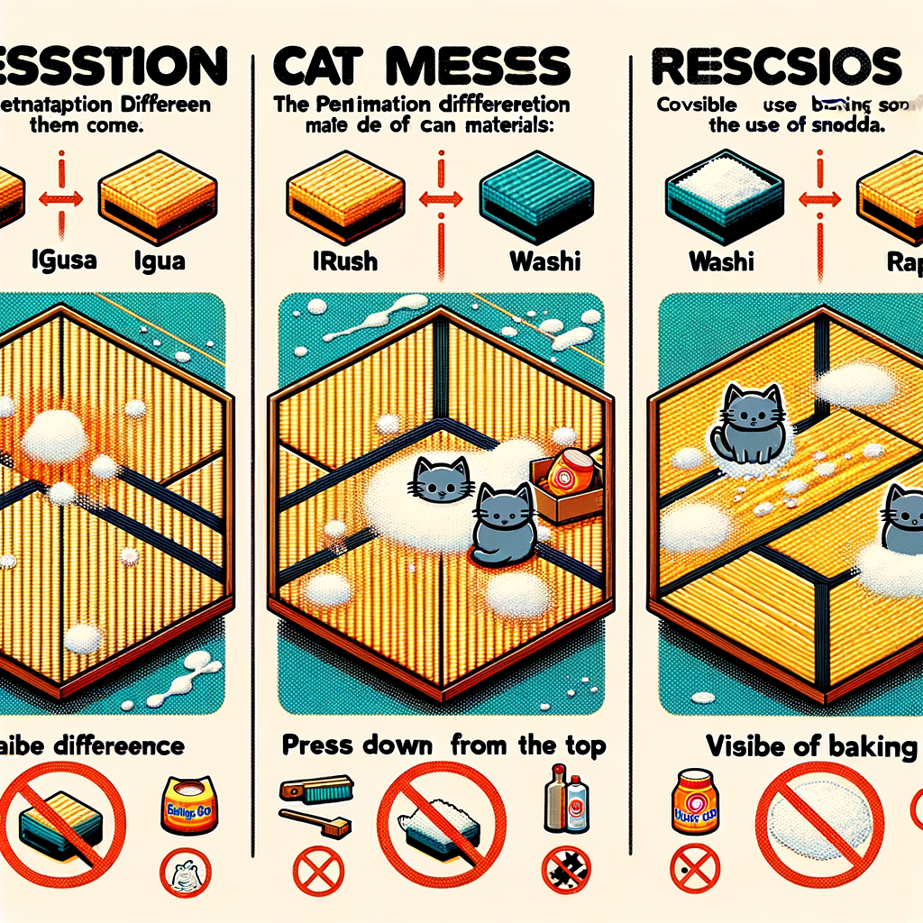 猫の粗相×畳の正しい落とし方