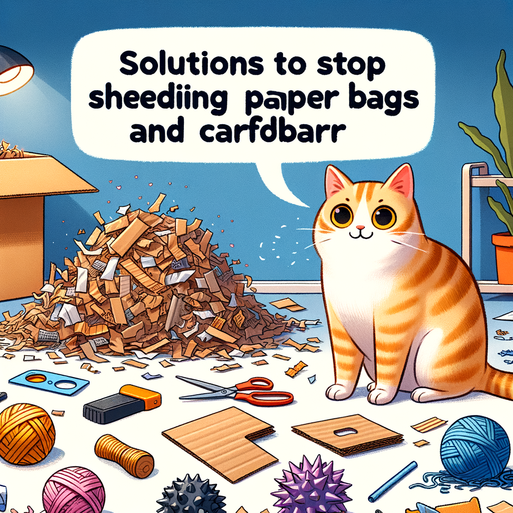 段ボールのビリビリ