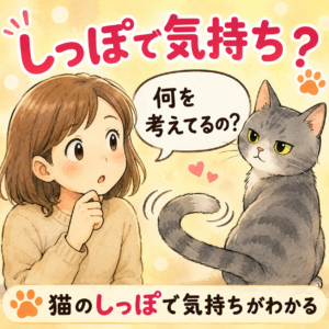 しっぽをブンブン
