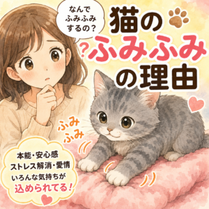 猫が毛布をふみふみする理由｜赤ちゃん返りだけじゃない心理